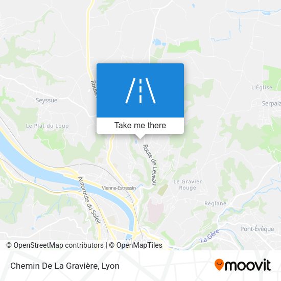 Chemin De La Gravière map