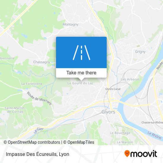 Impasse Des Écureuils map