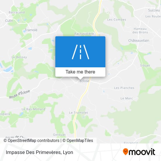 Impasse Des Primevères map