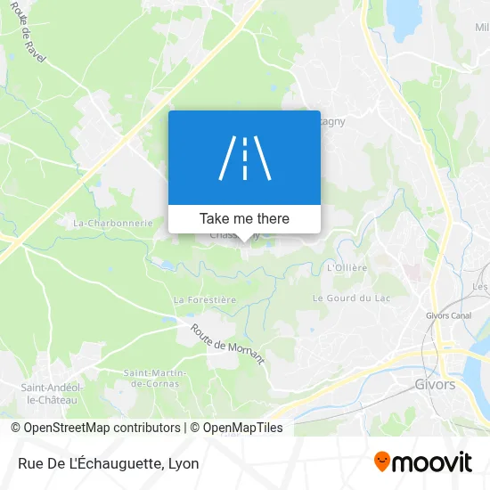 Rue De L'Échauguette map