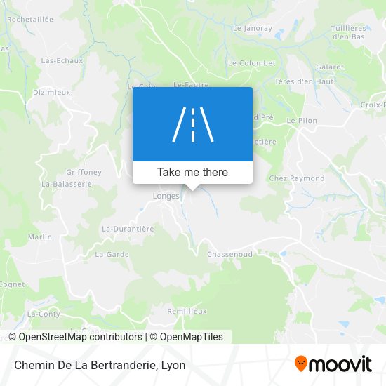 Chemin De La Bertranderie map