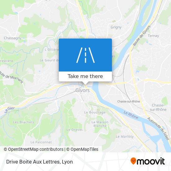 Drive Boite Aux Lettres map