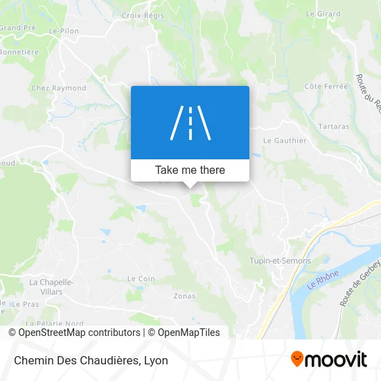 Chemin Des Chaudières map