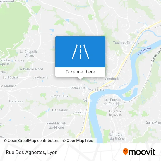 Rue Des Agnettes map