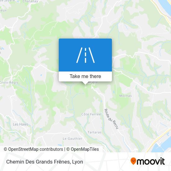 Chemin Des Grands Frênes map