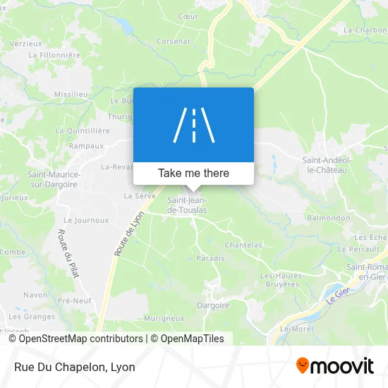 Rue Du Chapelon map