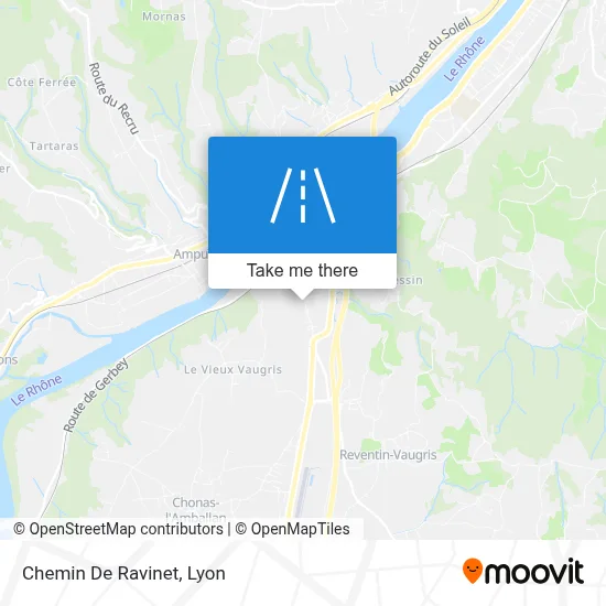 Chemin De Ravinet map