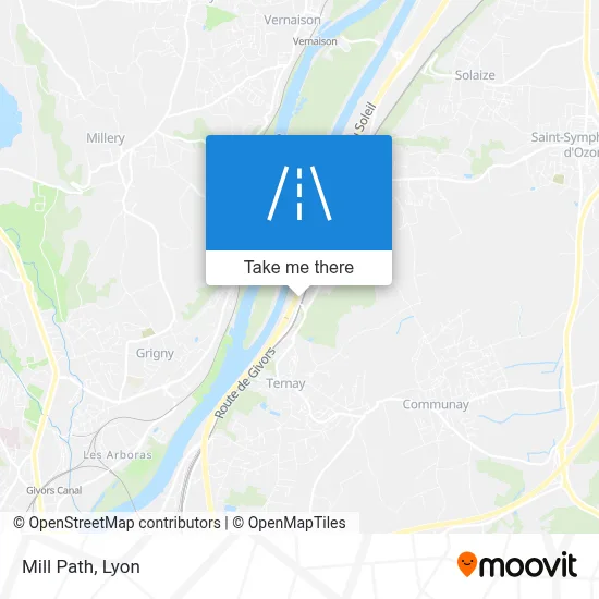 Chemin Du Moulin map