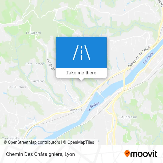 Chemin Des Châtaigniers map