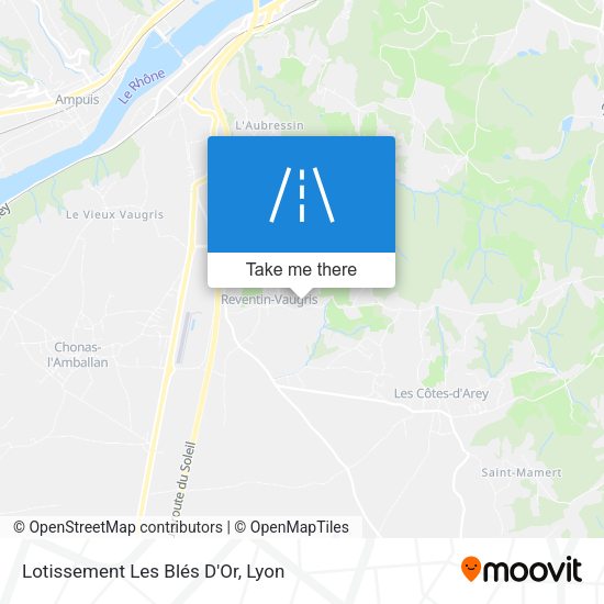 Lotissement Les Blés D'Or map