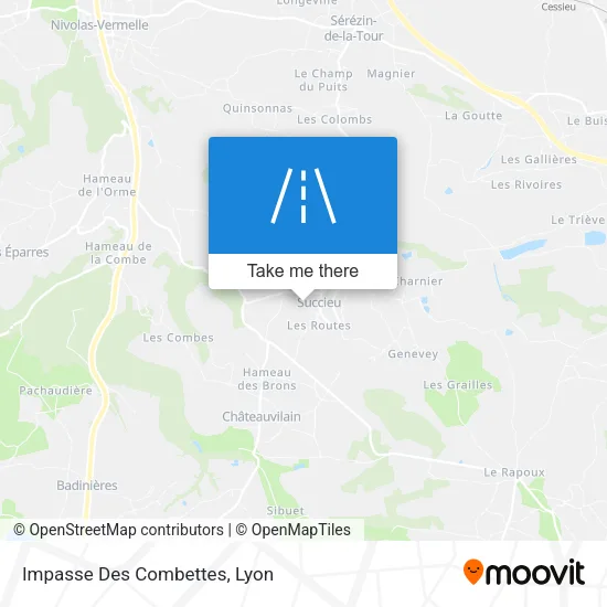 Impasse Des Combettes map