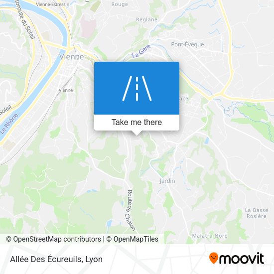 Allée Des Écureuils map