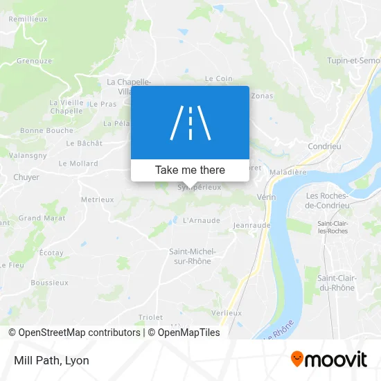 Chemin Du Moulin map