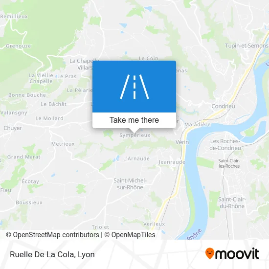 Ruelle De La Cola map