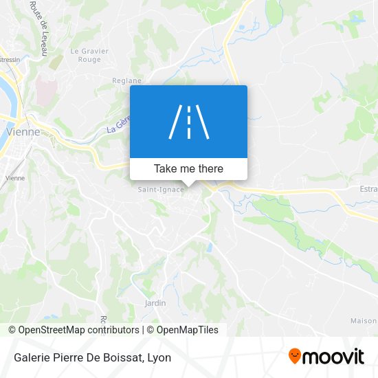 Galerie Pierre De Boissat map