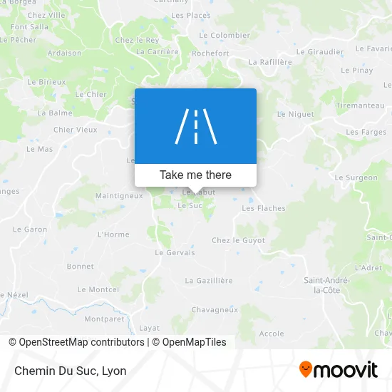 Chemin Du Suc map
