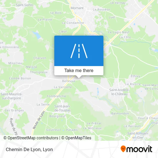 Chemin De Lyon map