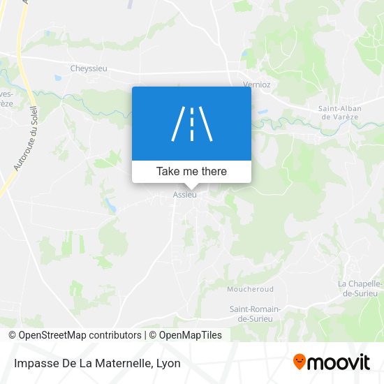 Impasse De La Maternelle map