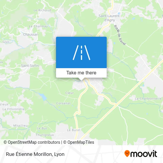 Rue Étienne Morillon map