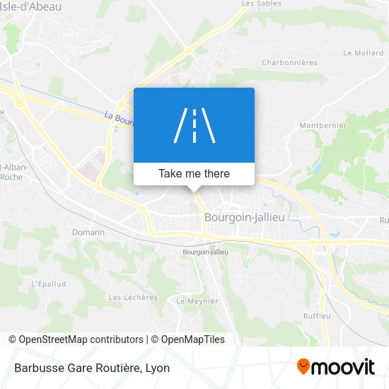 Barbusse Gare Routière map