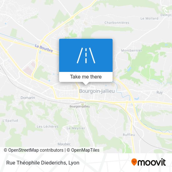 Rue Théophile Diederichs map