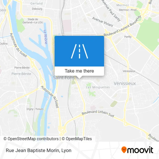 Rue Jean Baptiste Morin map