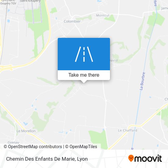 Chemin Des Enfants De Marie map