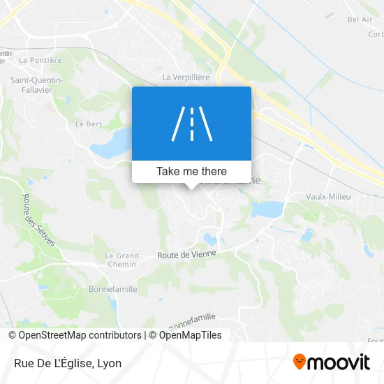 Rue De L'Église map