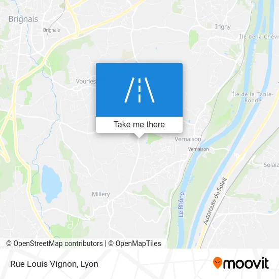 Rue Louis Vignon map
