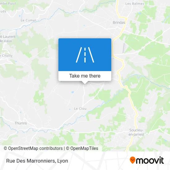 Rue Des Marronniers map