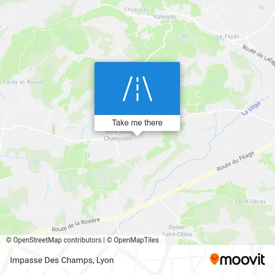 Impasse Des Champs map