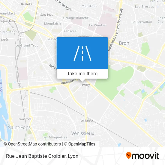 Rue Jean Baptiste Croibier map