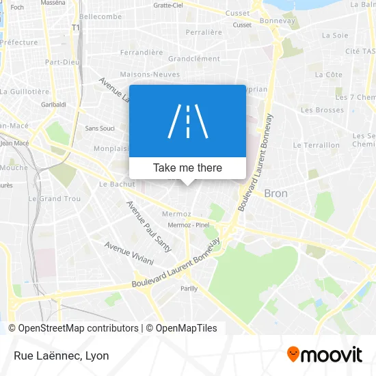 Rue Laënnec map