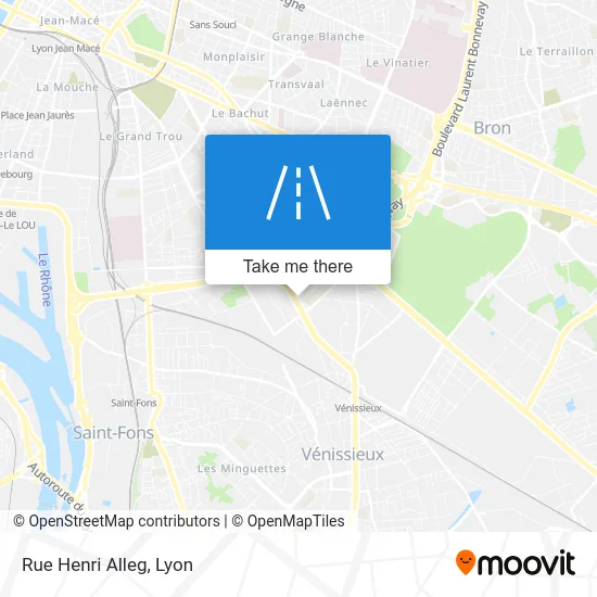 Rue Henri Alleg map