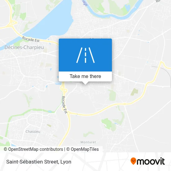 Rue Saint-Sébastien map