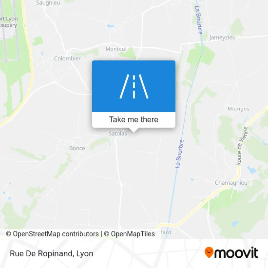 Rue De Ropinand map
