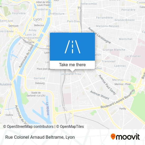 Rue Colonel Arnaud Beltrame map