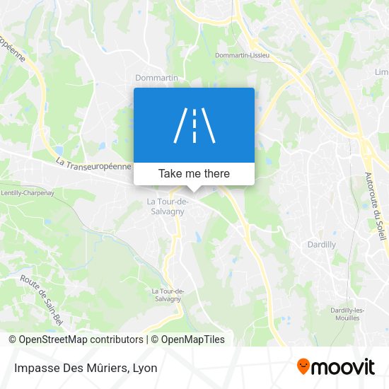 Impasse Des Mûriers map