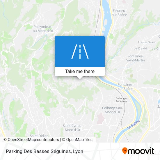 Parking Des Basses Séguines map