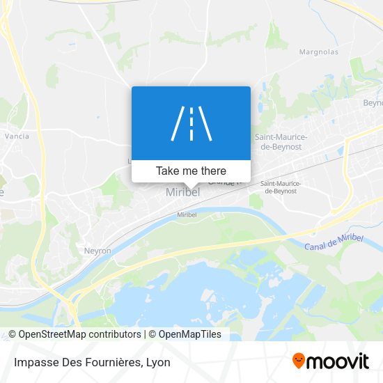 Impasse Des Fournières map