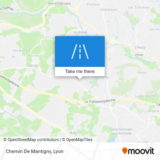 Chemin De Mantigny map