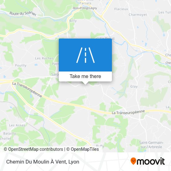 Chemin Du Moulin À Vent map