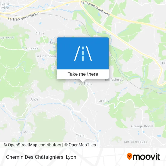 Chemin Des Châtaigniers map