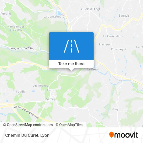 Chemin Du Curet map