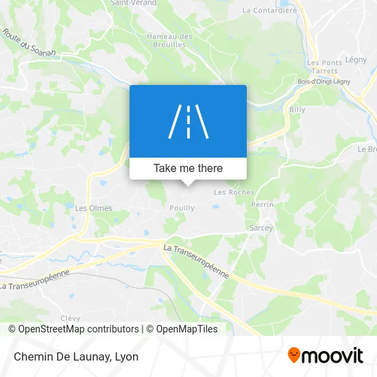 Chemin De Launay map