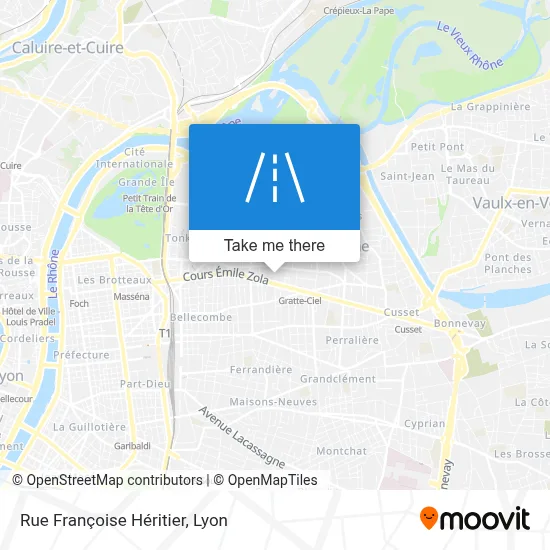 Rue Françoise Héritier map