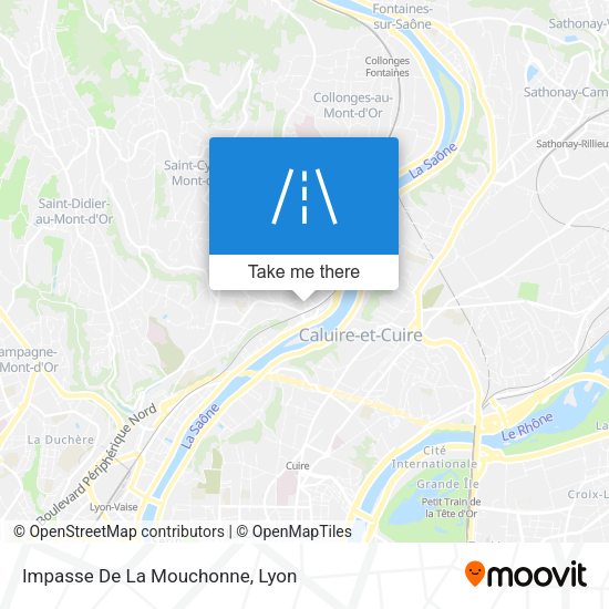 Impasse De La Mouchonne map
