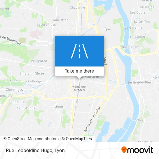 Rue Léopoldine Hugo map