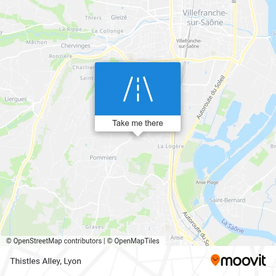 Allée Des Chardons map