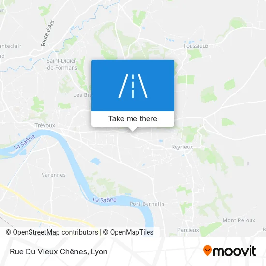 Rue Du Vieux Chênes map